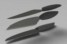 CARBON KITCHEN KNIFE