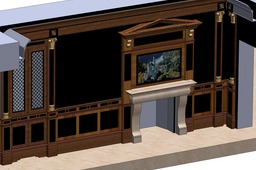Residential Library - Beidermier Interior