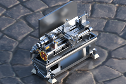 LATHE MACHINE ART