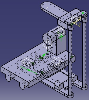 Tutorial: Modelling a 4 axis CNC assembly in CATIA V5