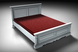 Double bed (high footrest)