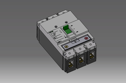 DISJUNTOR TRIPOLAR EM CAIXA MOLDADA (EATON-MOLLER) / TRIPOLAR MOLDED BREAKER BOX (EATON-MOLLER)