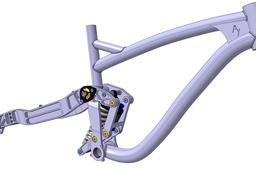 Concept frame for an DH MTB