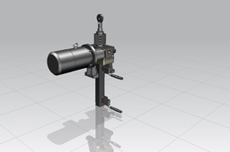 Standing spindle screw jack