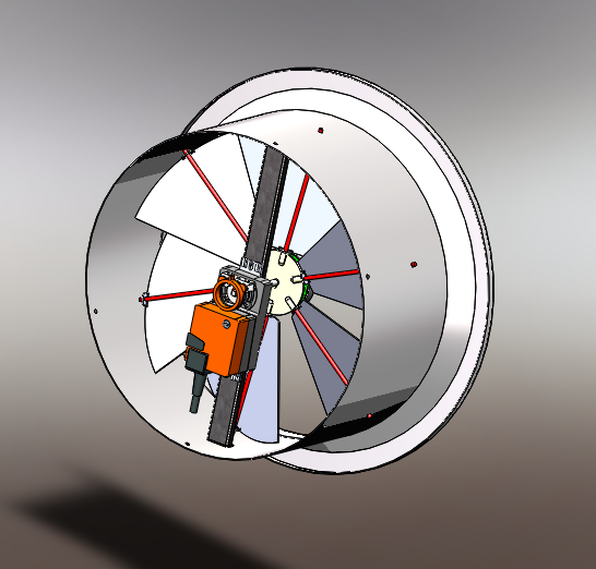 air_regulator_manual_or_motorized 3D CAD Model Library GrabCAD