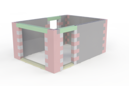 Maquette de garage échelle 1:10