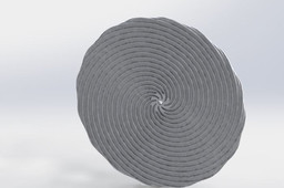 Poly-block spiral heat exchanger
