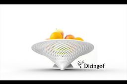 Fruit Bowl - Math Art by @dizingof