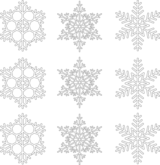 Snowflakes 002