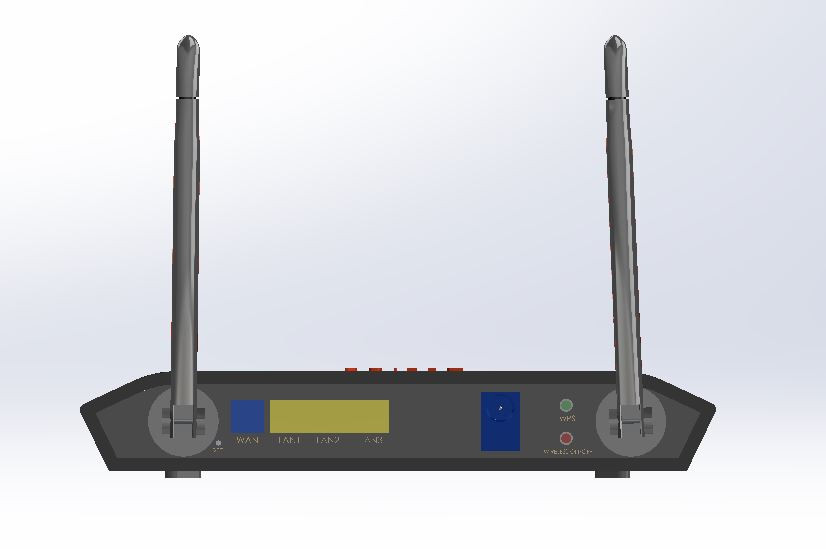 MODEM 3D CAD Model Library GrabCAD