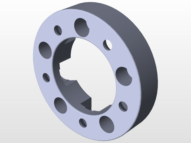 Wheel spacer 5x139.7 40 mm