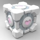 Portal Weighted Companion cube