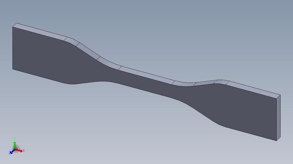 ASTM D638-10 Type IV Tensile Specimen