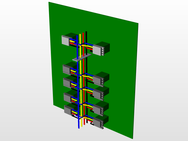 Busbar designs for panel boards