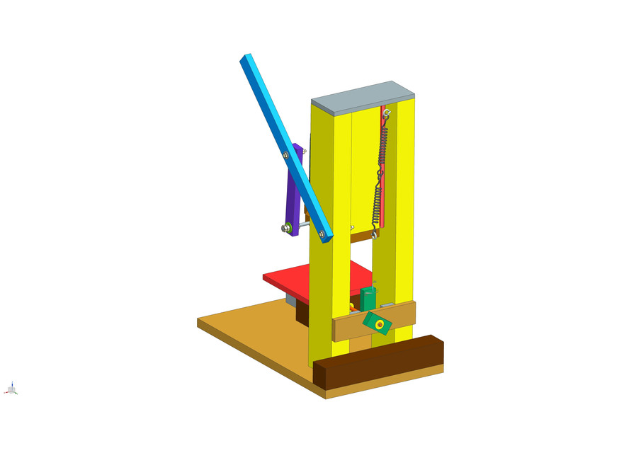 DIY Drill Press 3D CAD Model Library GrabCAD
