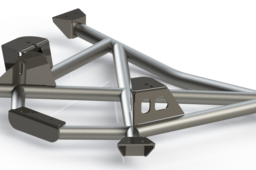 Rally Fighter Suspension Rendering