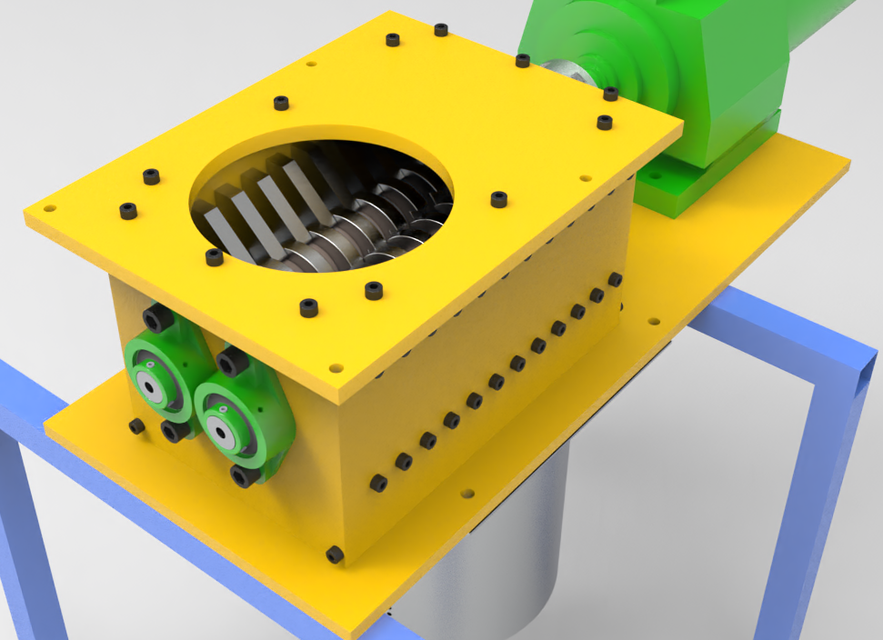Glass Breaking Machine 3D CAD Model Library GrabCAD