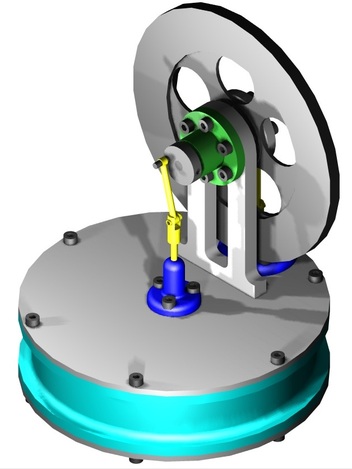 Stirling Engine Assembly