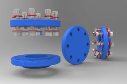 A selection of 3" flanges 