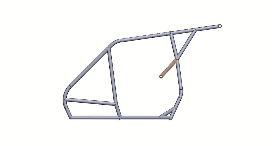 Quad Bike Chassis Frame 3D CAD Model Library GrabCAD