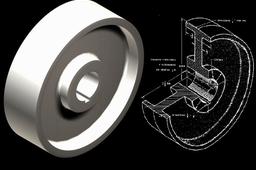 Flat Pulley