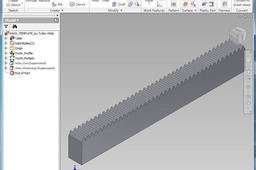 Rack Gear Template - According to DIN867 and Iso53 [Metric]