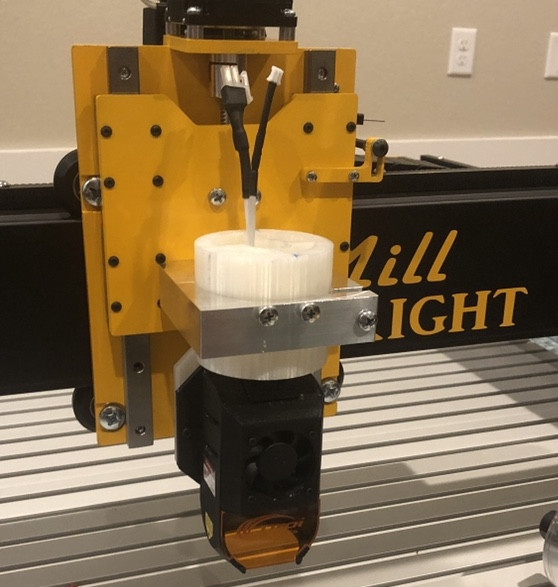 Jtech laser mount millright mega v 3D CAD Model Library GrabCAD