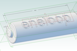 Eneloop Akku Batterie 1,2 Volt