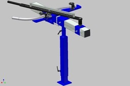 Pipe roll with stand
