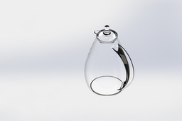 Glass teapot