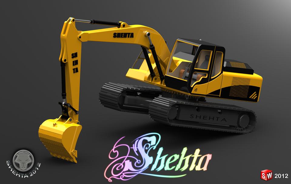 small excavator