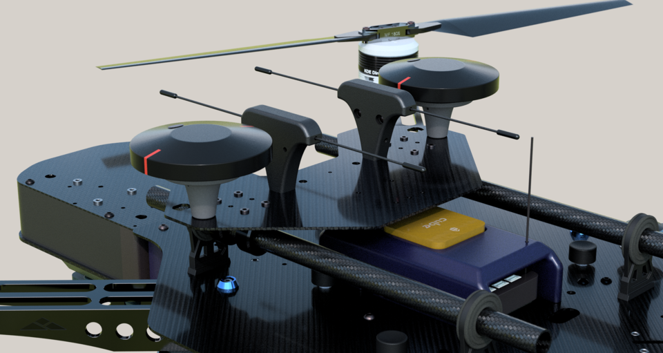 FrSky L915 antenna mount 3D CAD Model Library GrabCAD