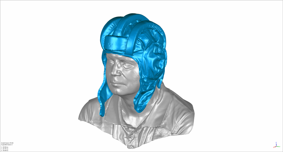Tank Helmet 3D Scan
