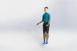 ARTICULATED HUMAN BODY