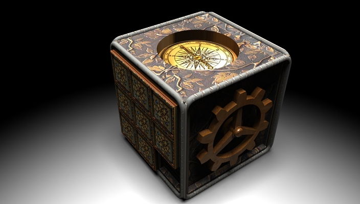 steampunk-compass-puzzle-box 1