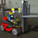 7733 Fork Lift LEGO set