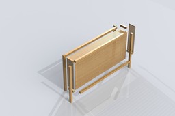 Wooden radiator cover