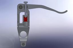Hydraulic brake lever