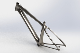World First Metal 3D Printed Bicycle Frame