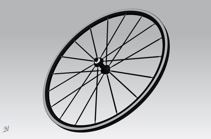 Mavic ksyrium frontwheel