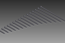 DIN 94 Split Pins (Cotter Pins). Nom. Diameter 2mm