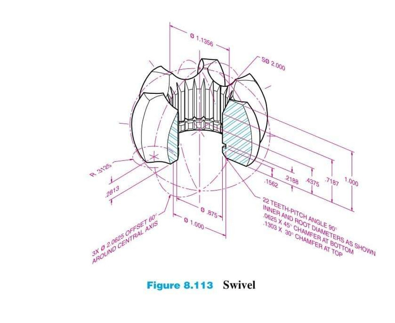 swivel113 3D CAD Model Library GrabCAD