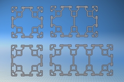 Bosch Rexroth Entire 80x80 Profiled Aluminum Family 