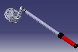 A simple clutch + torque wrench model