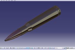0.50 Big MachineGun Cartridge
