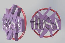 IDSA lapel pin