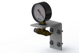 Vacuometro 0 -760 mmHg