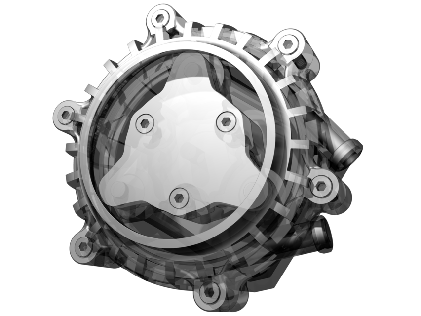 Peristaltic pump design 3D CAD Model Library GrabCAD