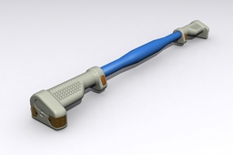 Bicycle handlebar grip with LED turn signals