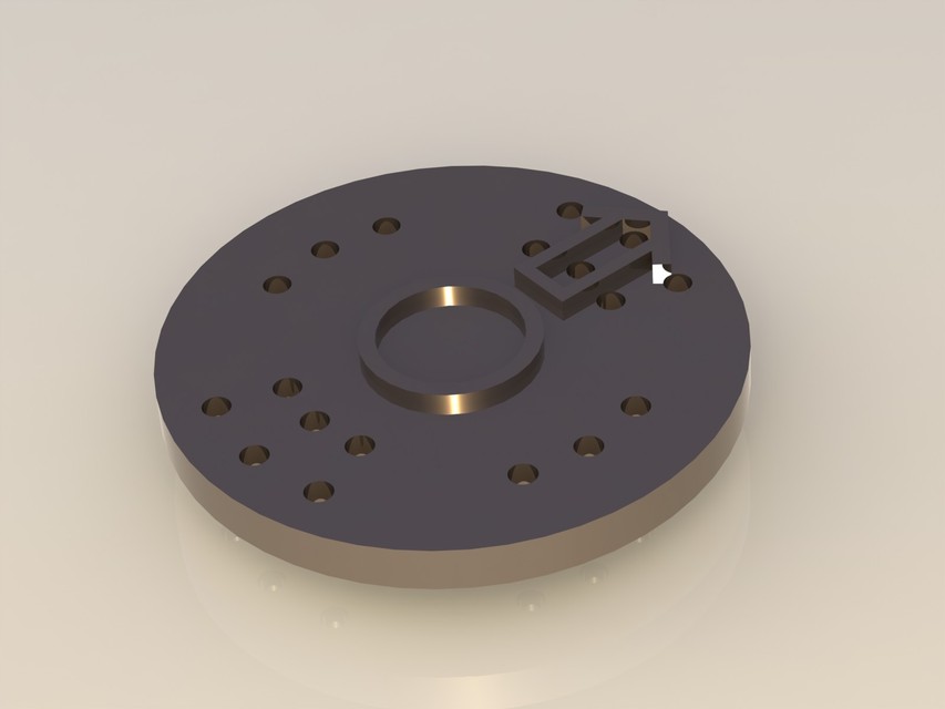 Servo Horn 3D CAD Model Library GrabCAD